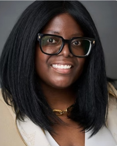 Portrait of Qyana Griffith, MD, board-certified psychiatrist